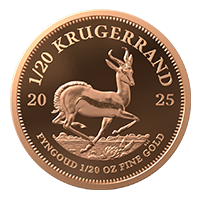 1/20 oz gold proof Krugerrand