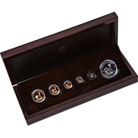 2018 Krugerrand Fractional 6 Coin Set with Silver