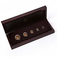 Krugerrand fractional 5-coin set