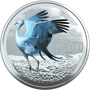 Sterling Silver Blue Crane