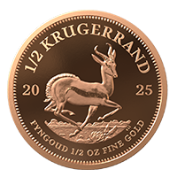 ½ oz gold proof Krugerrand