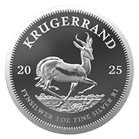 1 oz fine silver proof Krugerrand