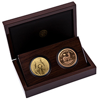 BIG 5 ELEPHANT AND KRUGERRAND GOLD PROOF SET