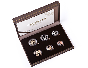 SA Mint - Circulation coins - Proof Currency Coin Set