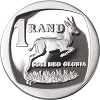 SA Mint - Circulation coins - R1