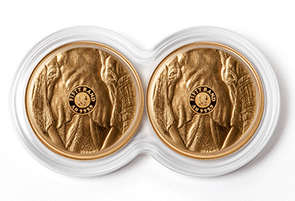 R50 BIG 5 ELEPHANT DOUBLE CAPSULE GOLD PROOF SET