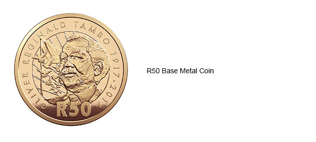 2017 OR Tambo R50 Base Metal Coin