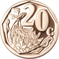 SA Mint - Circulation coins - 20c