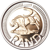 SA Mint - Circulation coins - R5